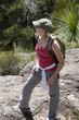 young woman climbing mt maroon 4 young woman climbing mt maroon 4