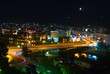 city of skopje at night