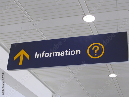 information sign information sign
