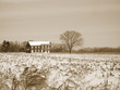 sepia farmhouse