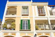 bright colours of sunny modern spanish pueblo bright colours of sunny modern spanish pueblo