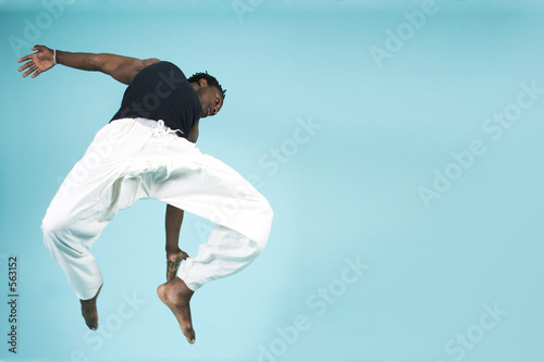 Photo: leaping through the air leaping through the air