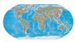 world map physical boundaries