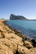 views to gibraltar from la linea in spain views to gibraltar from la linea in spain