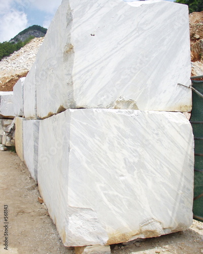 blocs de marbre