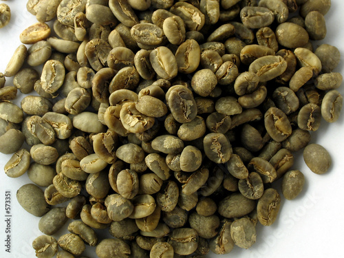 green coffee beans