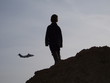 enfant et avion