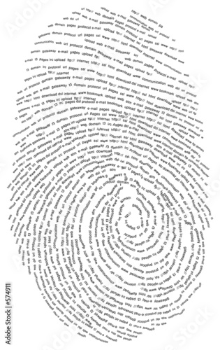 thumb made with words
