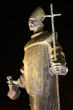 sculpture of saint