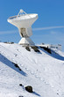 ski slopes and observatory of resort in spain