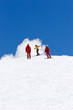 ski slopes of pradollano ski resort in spain