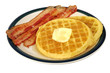 waffles & bacon complete