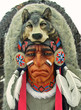 Foto: ceramica de indio y lobo ceramica de indio y lobo