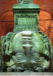 medusa column, basilica cistern, istanbul, turkey