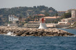 entering the port