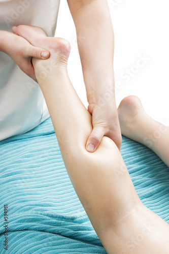 Photo: leg massage detail leg massage detail