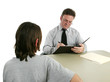 guidance counselor - taking notes