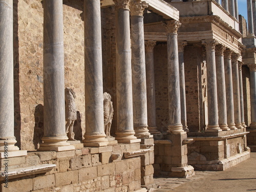 ruinas romanas de merida, españa ruinas romanas de merida, españa