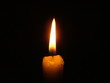candle in the dark