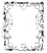grunge valentine frame (border) grunge valentine frame (border)