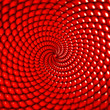 red dots twirl