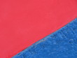 pink wall, blue corner