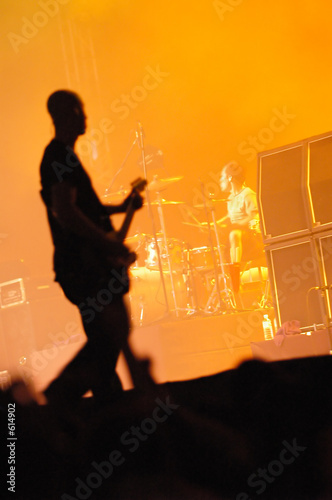 Photo: guitarist and drummer guitarist and drummer