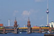 oberbaumbrücke mit u-bahn