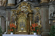 detail of altar