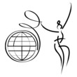 ribbon dancer