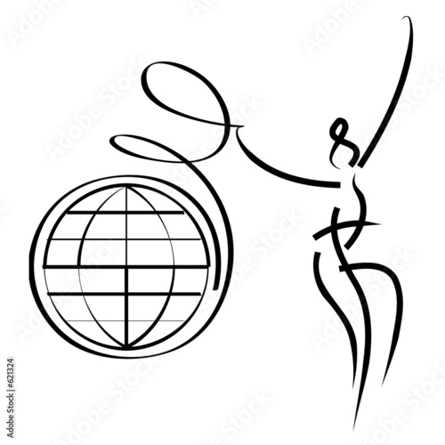 ribbon dancer