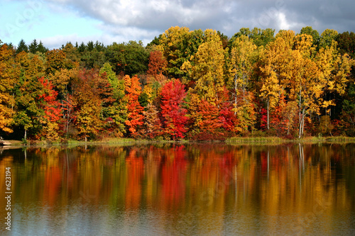 Photo: reflections of fall reflections of fall