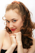 young beauty girl portrait