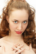 young beauty girl portrait
