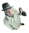 detective with magnifying glass 2