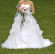 robe et bouquet
