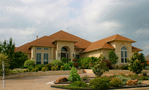 Photo: modern brick and stucco house modern brick and stucco house