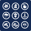 seasons: summer icons (set 4, part 2)