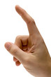 gestures – pointing upward w/ path