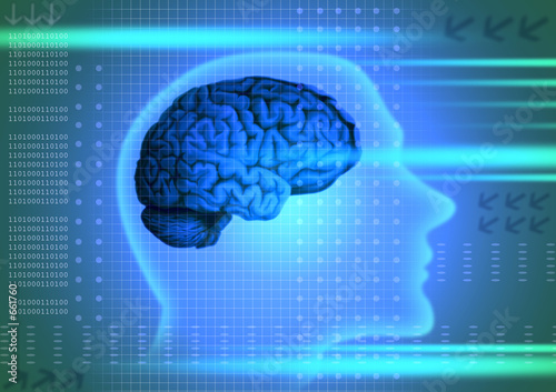 Illustration: intelligence concept intelligence concept