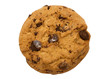 single chocolate chip cookie w/ path