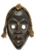 female carnival mask w/ path