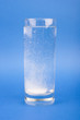 medical - effervescent tablet in the glass