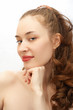 young beauty girl portrait