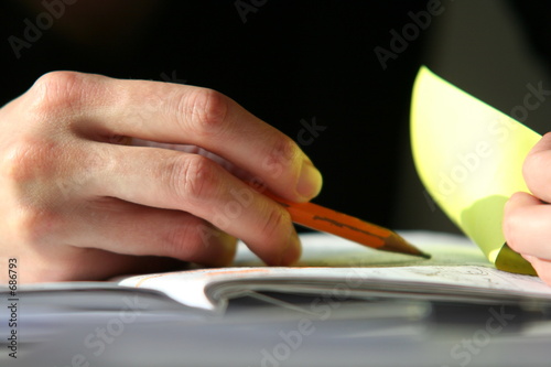 Foto: prise de notes prise de notes
