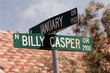 streetsign: billy casper drive
