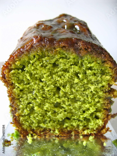 Photo: cake au thé vert cake au thé vert