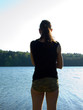 Foto: frau am see frau am see