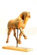 horse mannequin trot
