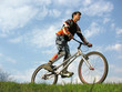 mountain biker